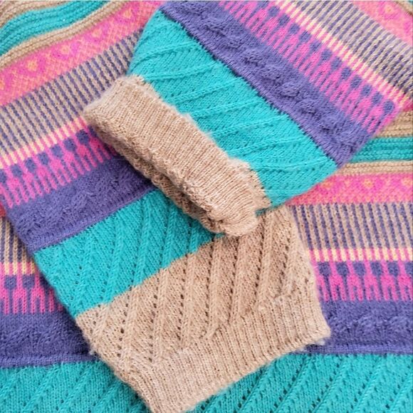 SOL Alpaca Norms Baby Alpaca Knit Sweater Size L - Picture 11 of 14